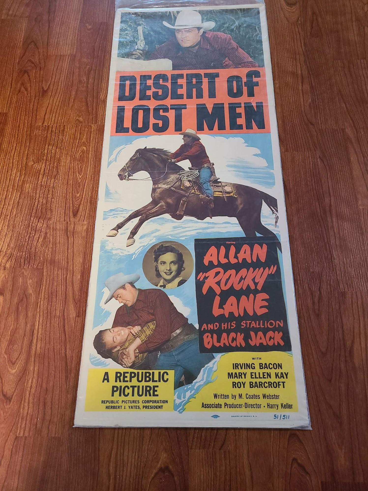 Desert Of Lost Men 1951 Inserts