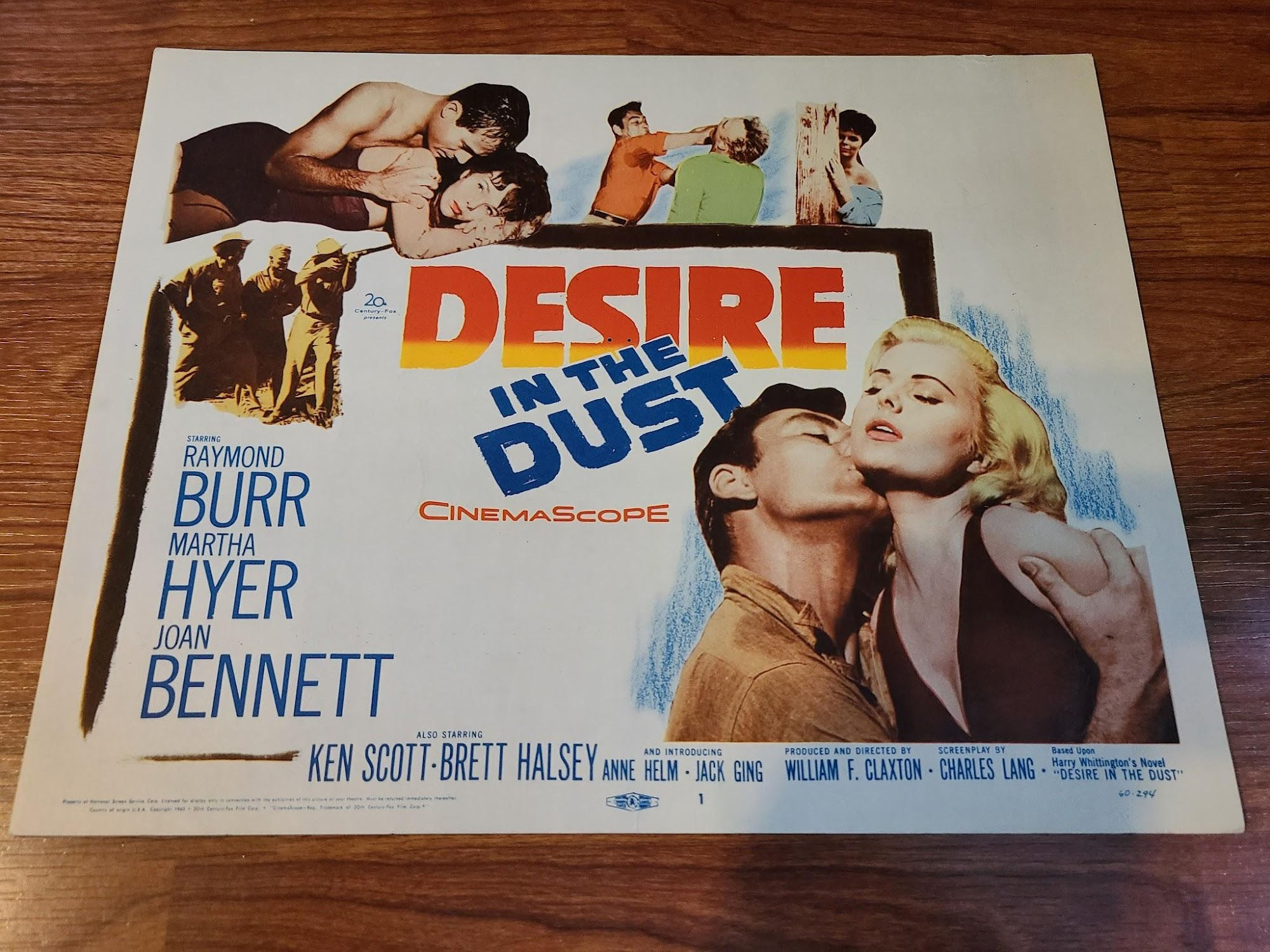 Desire In The Dust 1960 Title Cards