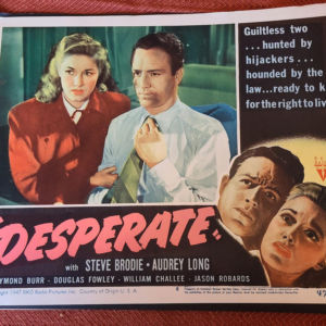 Desperate 1947 General Lobby Cards