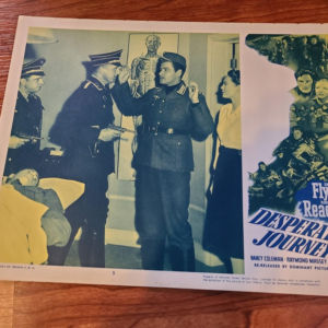 Desperate Journey 1942 Military/Aviation Lobby Cards