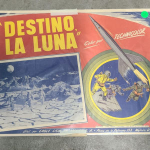 Destination Moon 1950 Mexican Lobby Cards