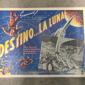 Destination Moon 1950 Mexican Lobby Cards