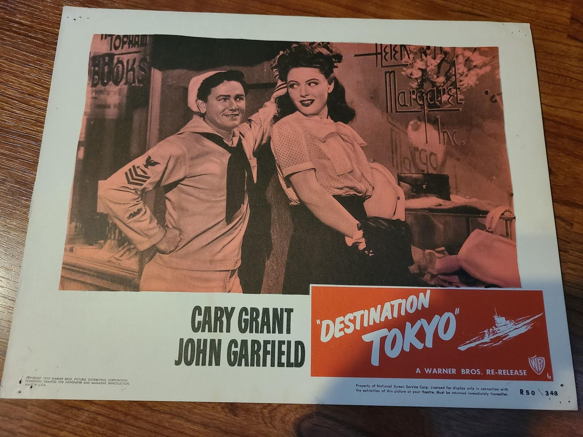 Destination Tokyo 1943 Military/Aviation Lobby Cards