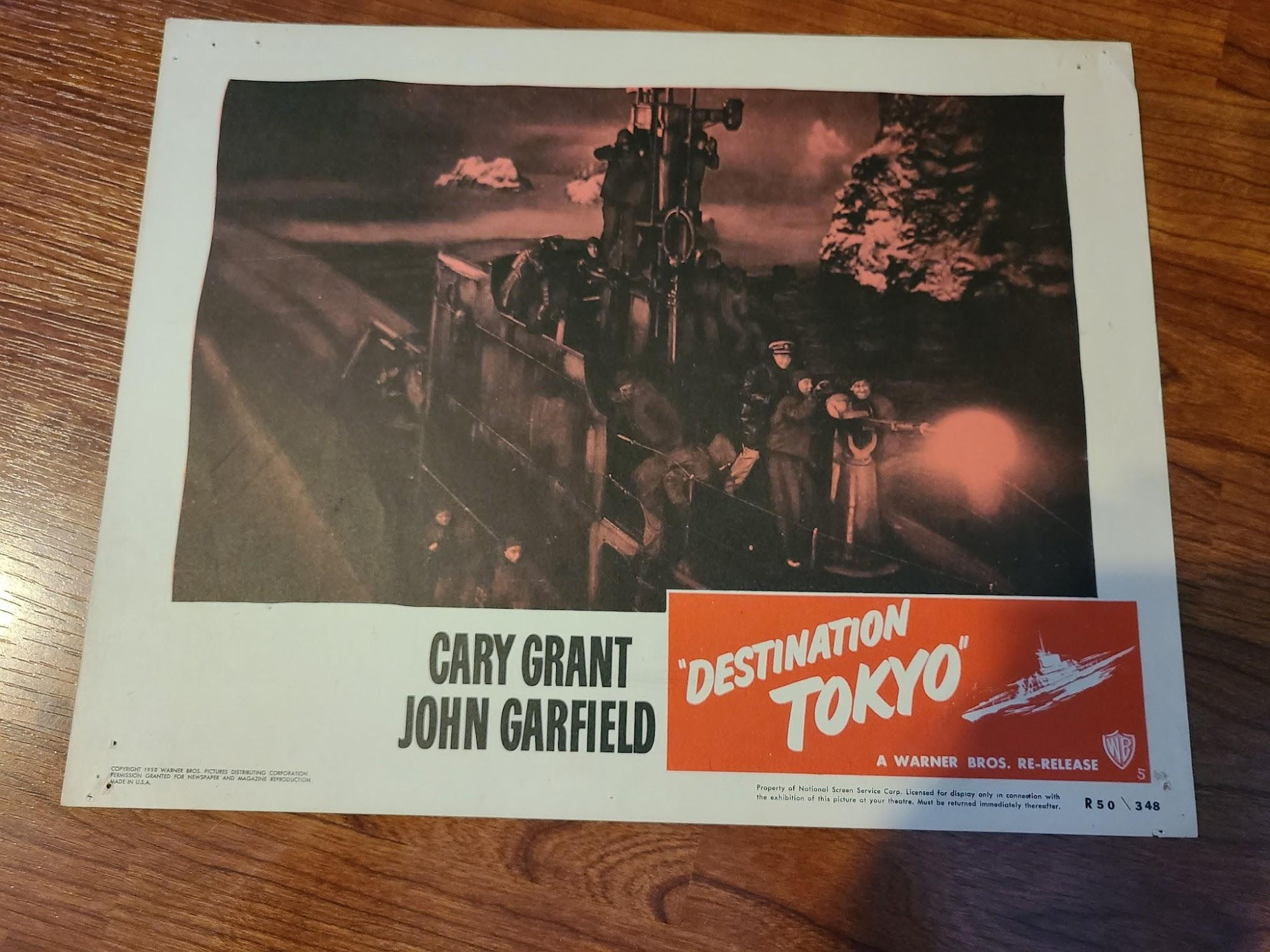 Destination Tokyo 1943 Military/Aviation Lobby Cards