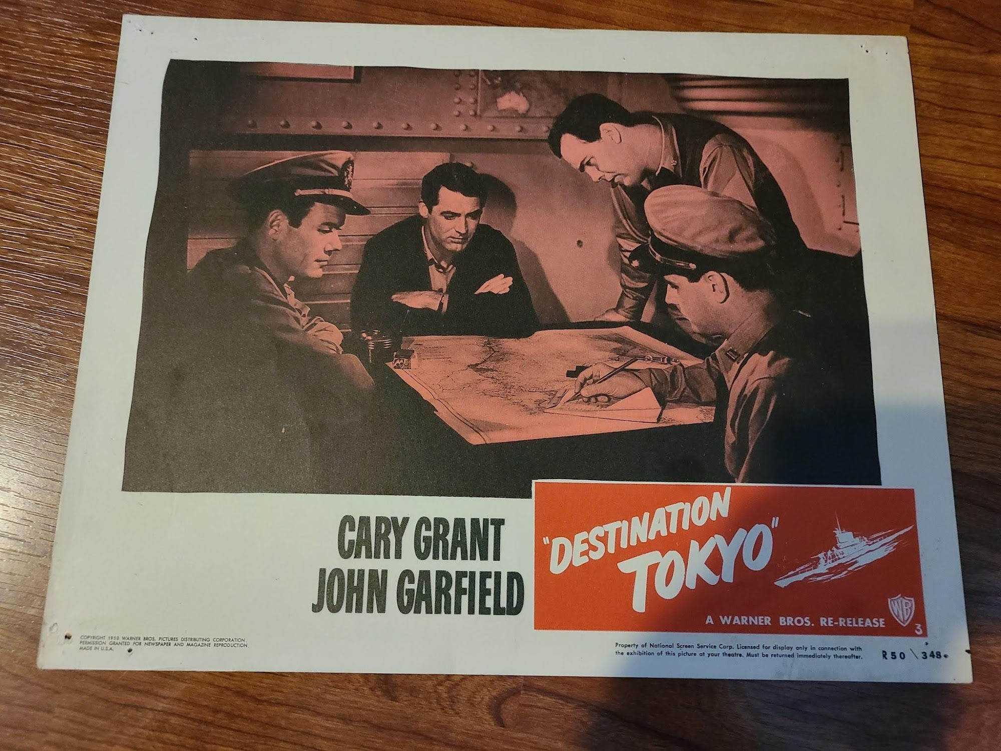 Destination Tokyo 1943 Military/Aviation Lobby Cards