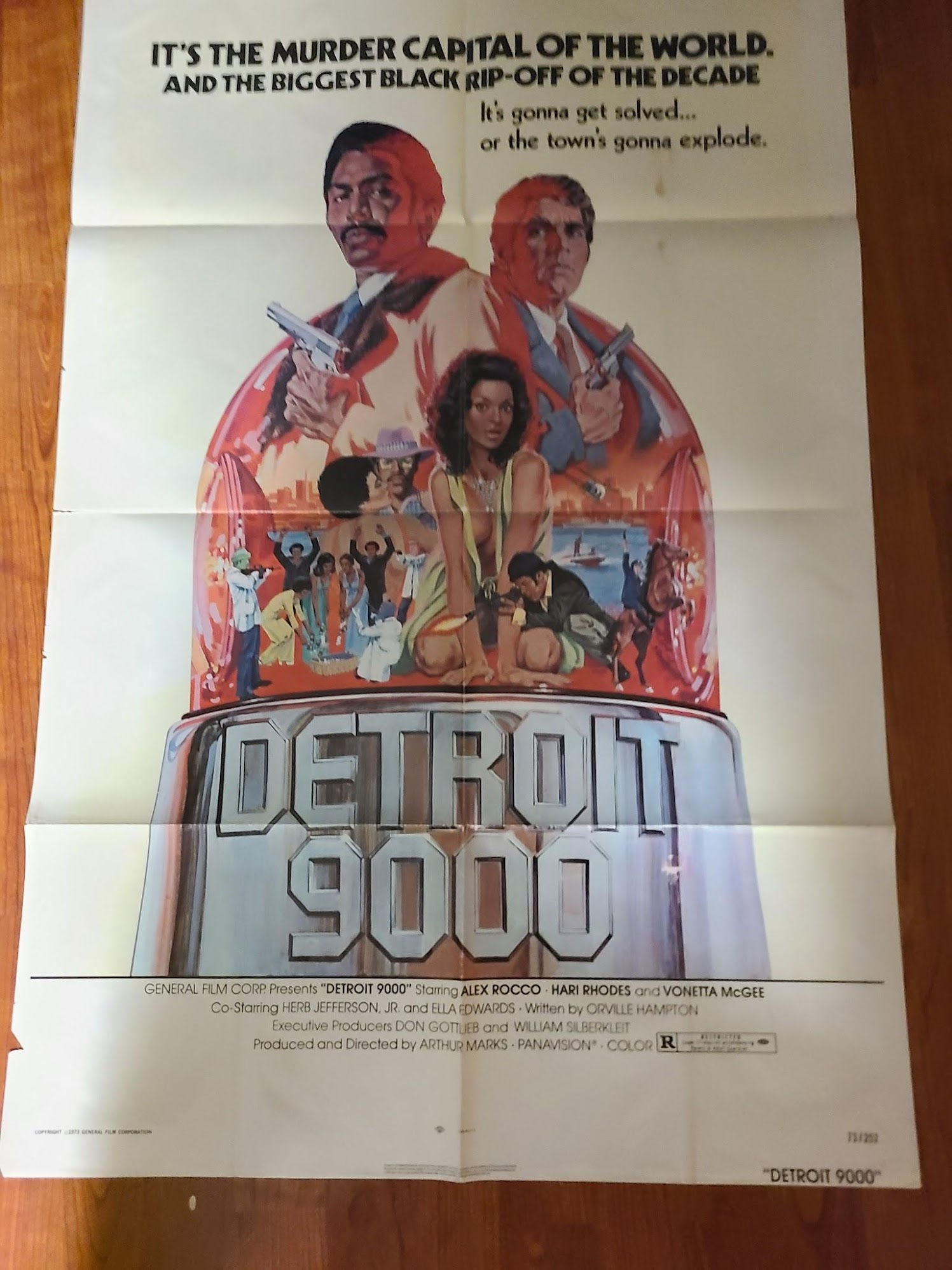 Detriot 9000 1973 1 Sheets/US