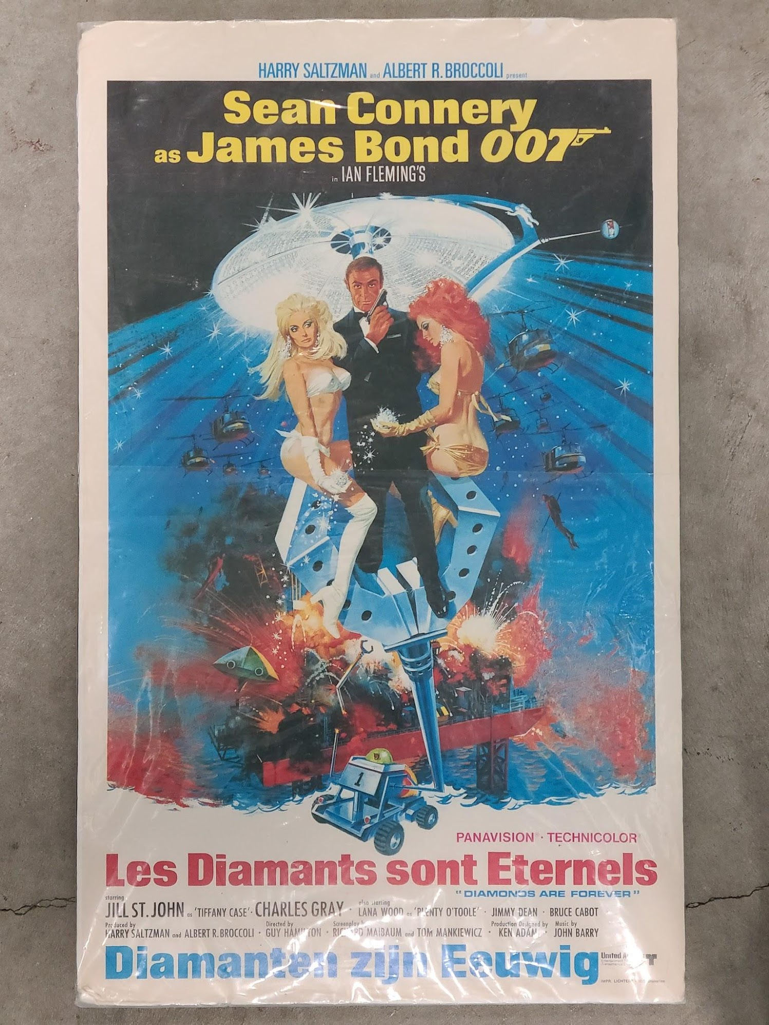 Diamonds Are Forever 1971 Belgium