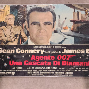 Diamonds Are Forever 1971 Fotobusta