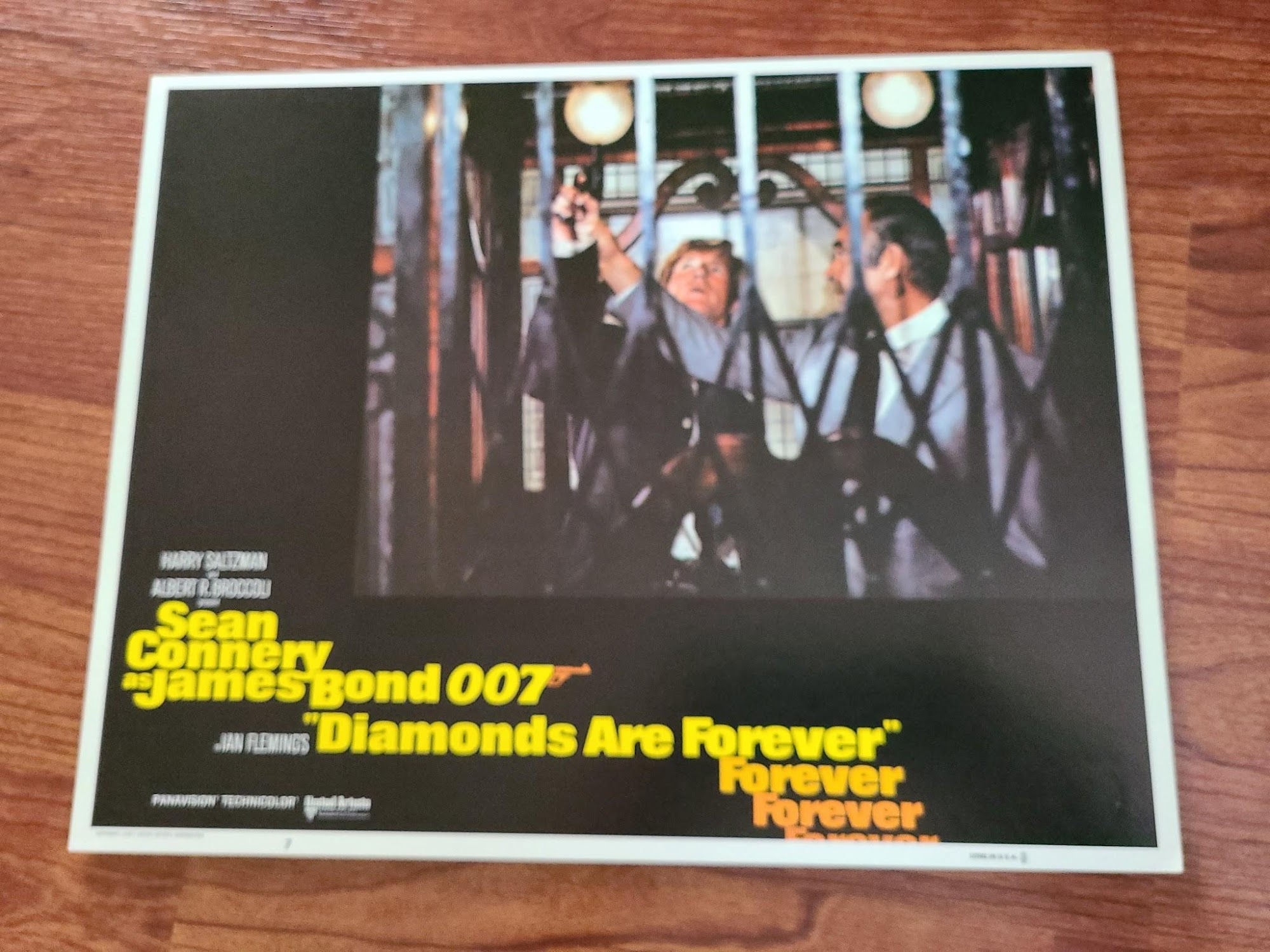 Diamonds Are Forever 1971 General Lobby Cards