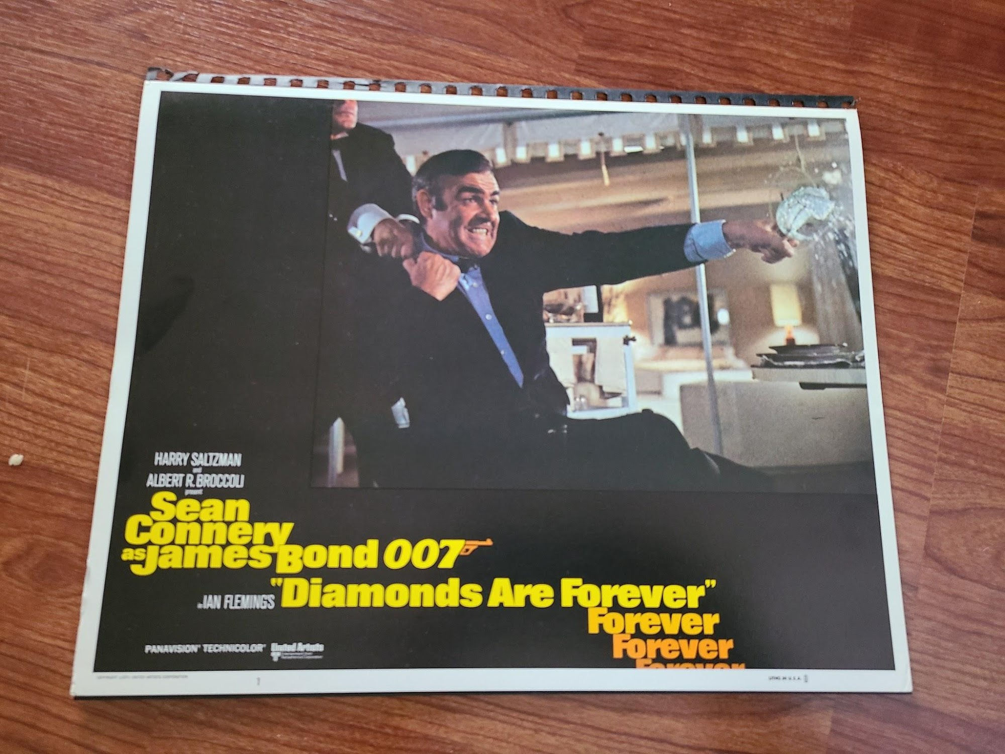 Diamonds Are Forever 1971 General Lobby Cards