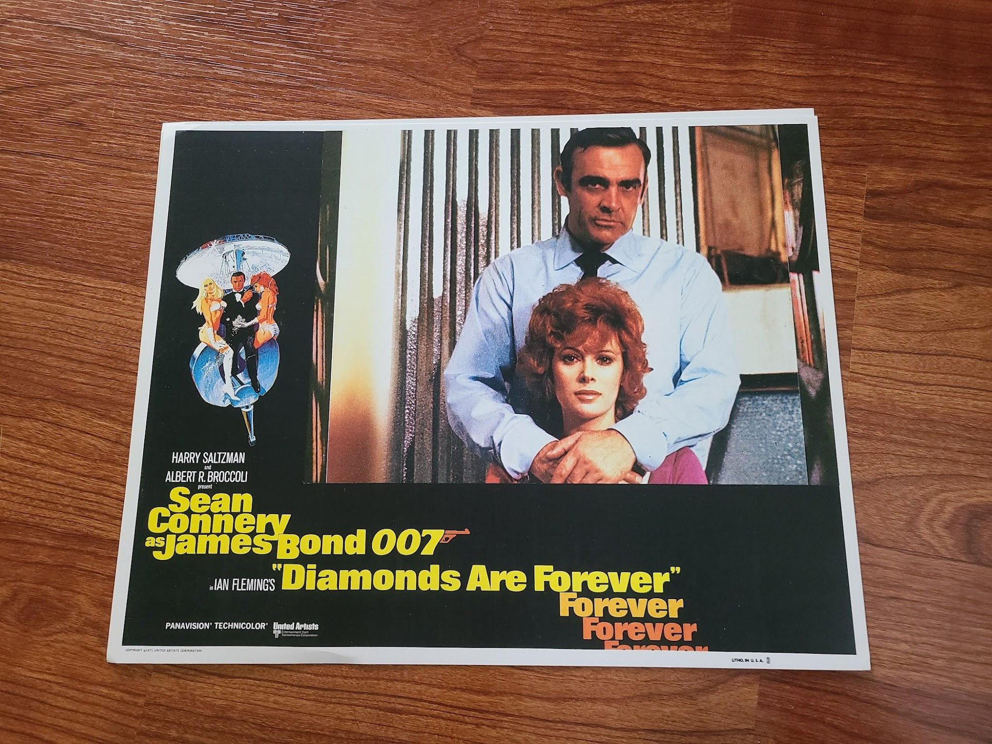 Diamonds Are Forever 1971 General Lobby Cards