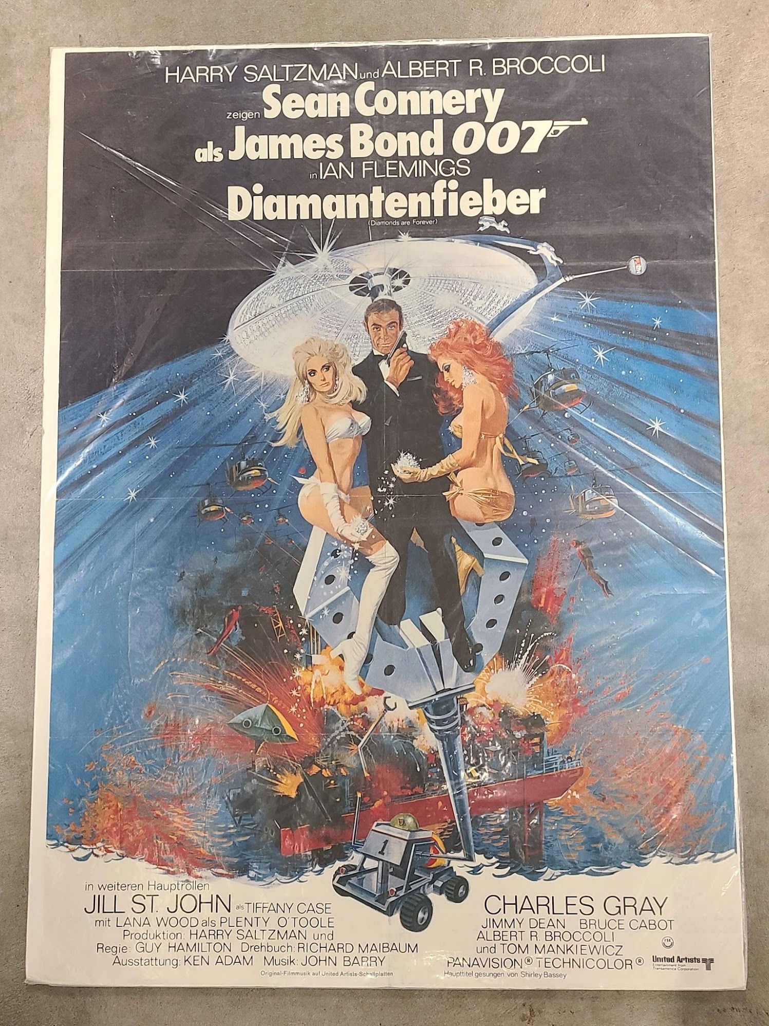 Diamonds Are Forever 1971 German