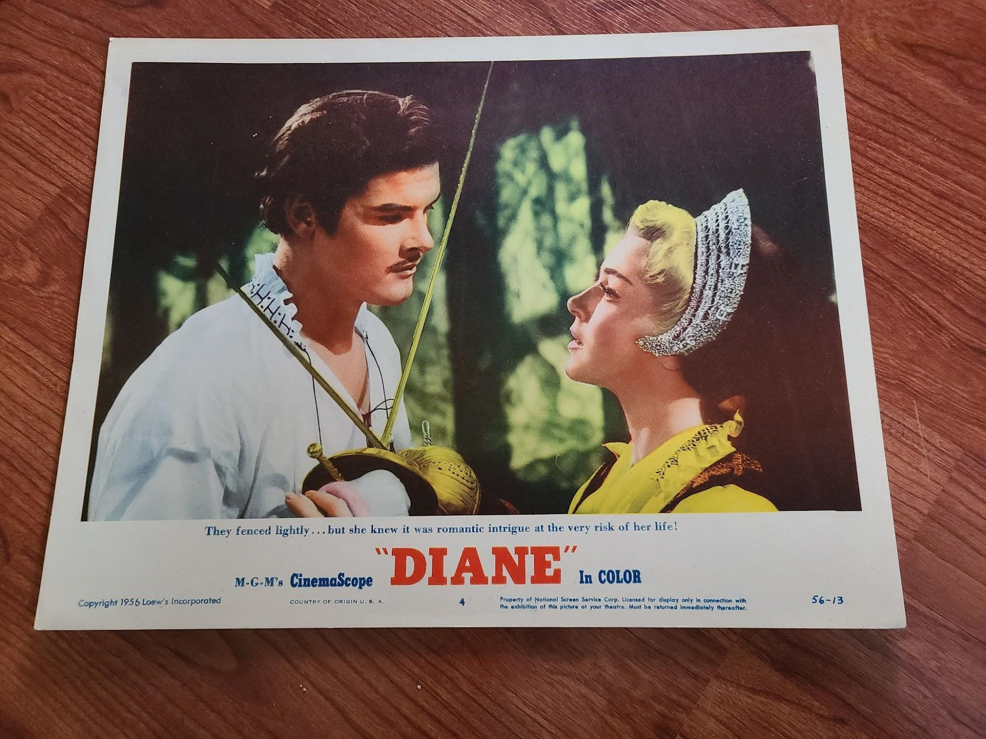 Diane 1956 General Lobby Cards