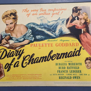 Diary Of A Chambermaid 1946 Title Cards