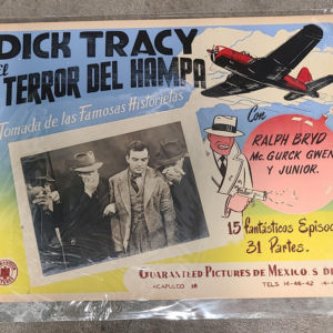 Dick Tracy and The Flying G-Men 1939 Mexican Lobby Cards