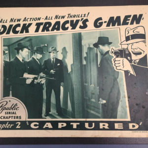 Dick Tracy's G-Men 1939 Serial Lobby Cards