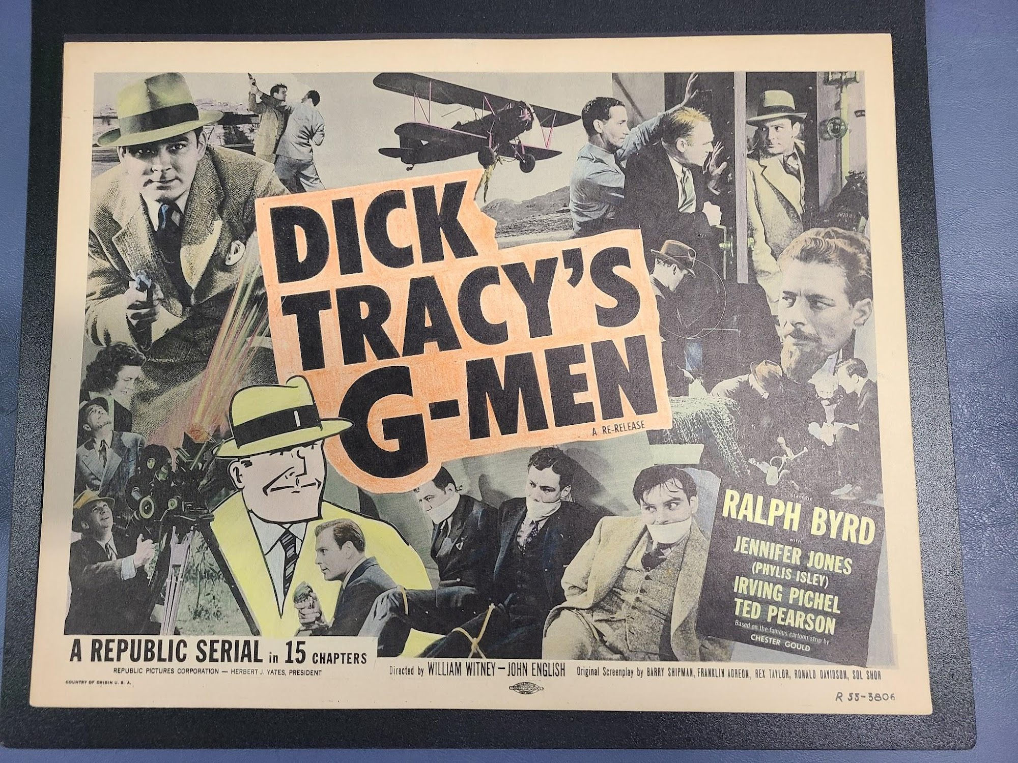Dick Tracy's G-Men 1939 Serial Lobby Cards