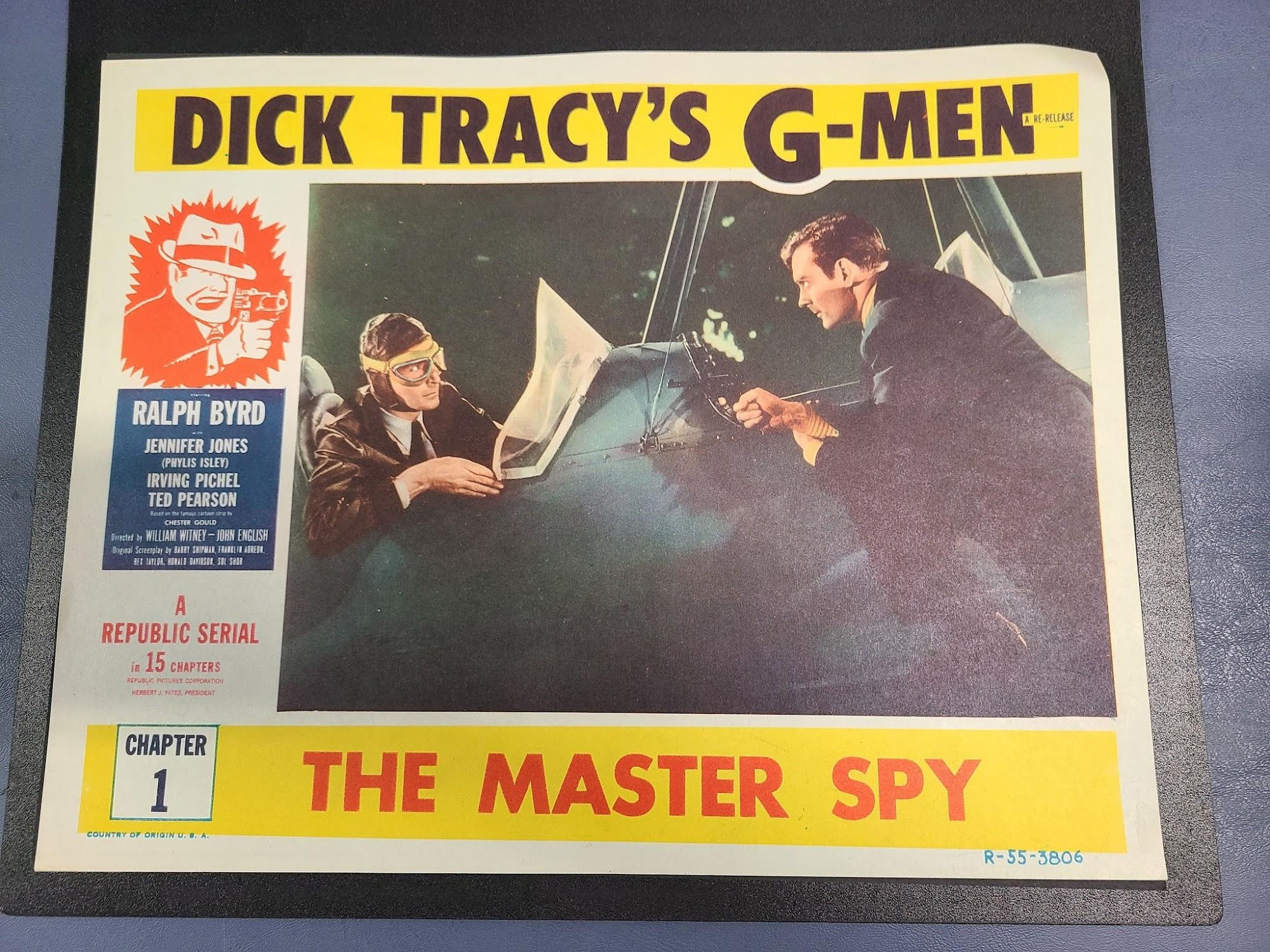 Dick Tracy's G-Men 1939 Serial Lobby Cards
