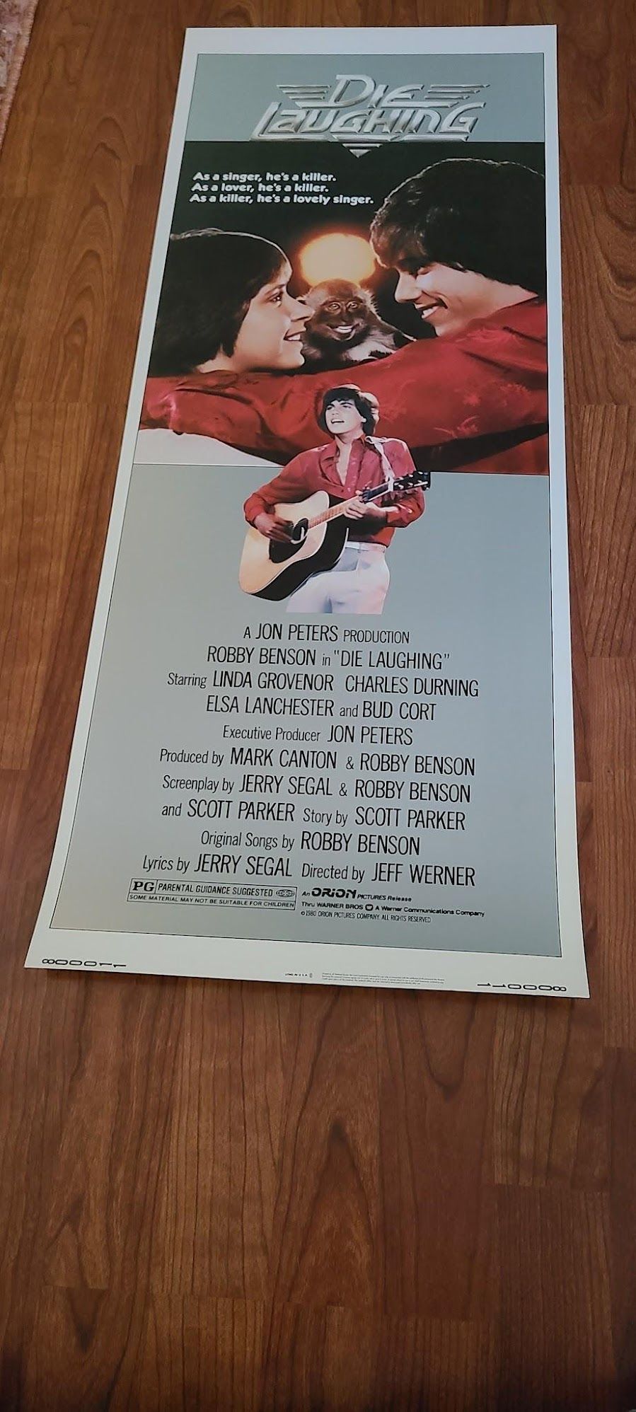 Die Laughing 1980 Inserts