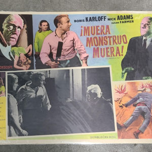 Die Monster Die 1965 Mexican Lobby Cards