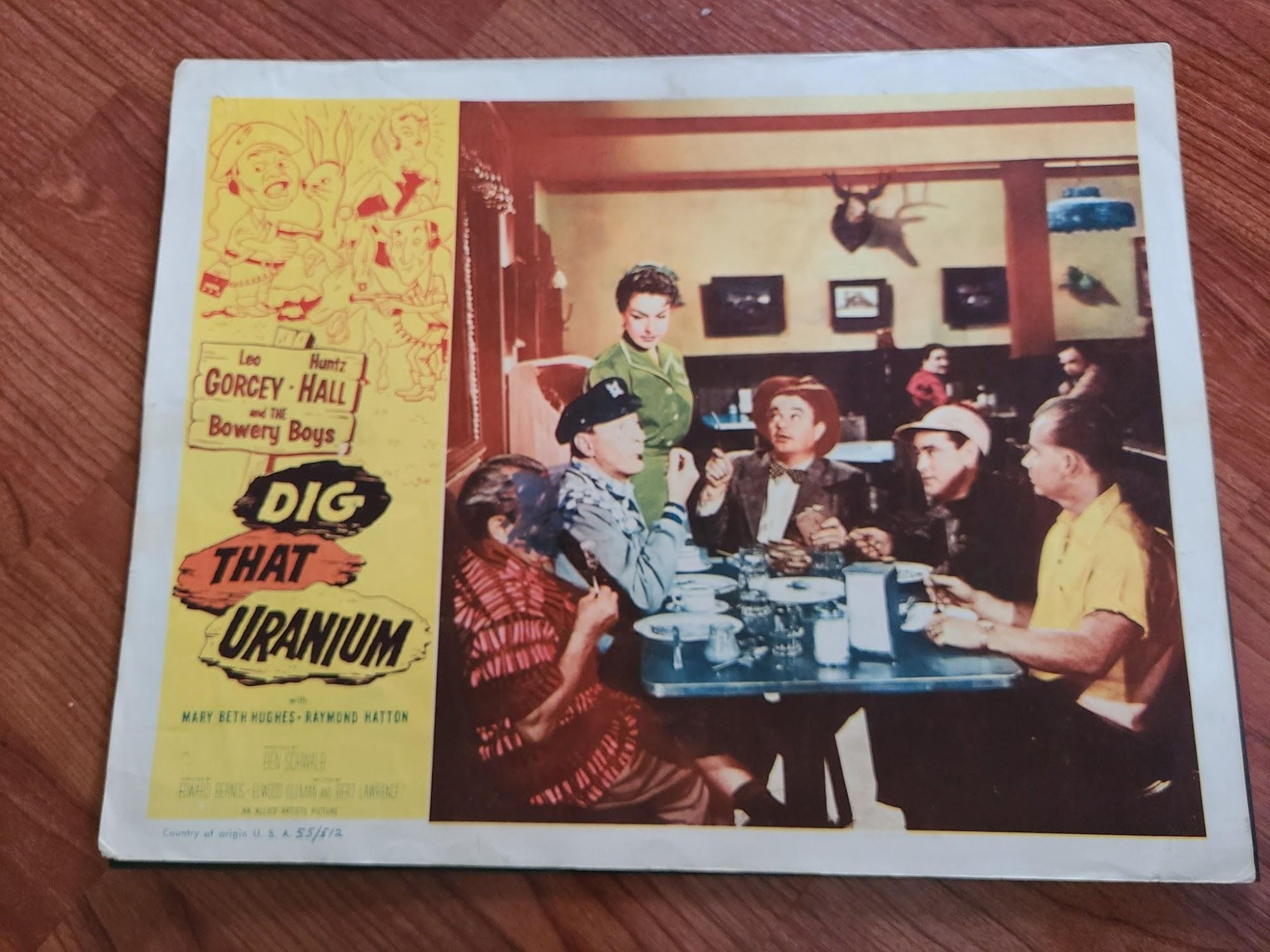 Dig That Uranium 1955 General Lobby Cards