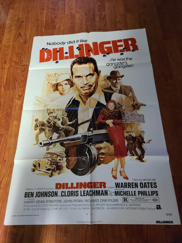 Dillinger 1973 1 Sheets/US
