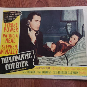 Diplomatic Courier 1952 General Lobby Cards