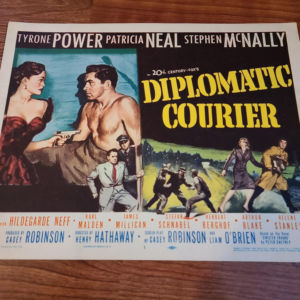 Diplomatic Courier 1952 Title Cards