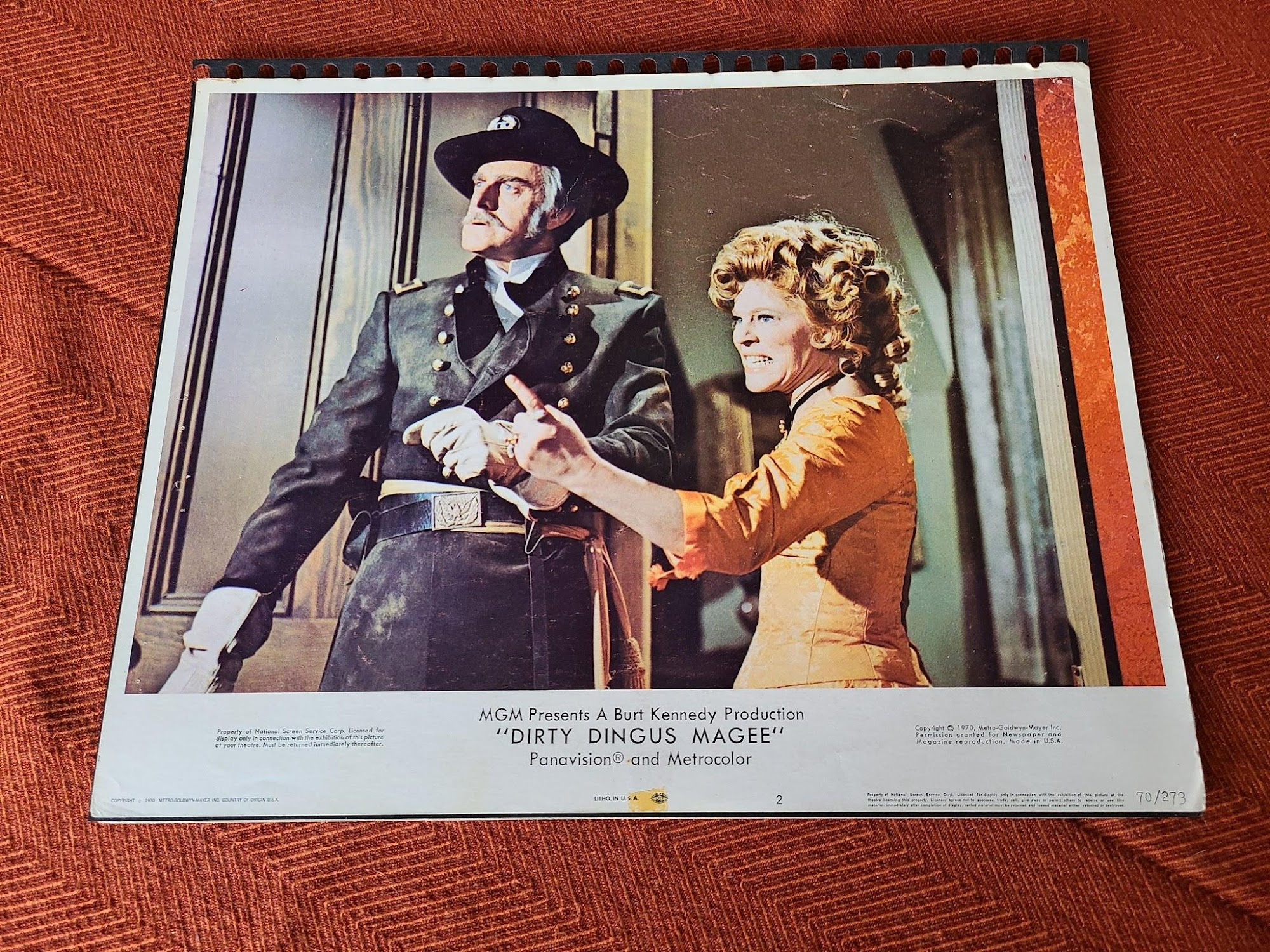 Dirty Dingus Magee 1970 Western Lobby Cards