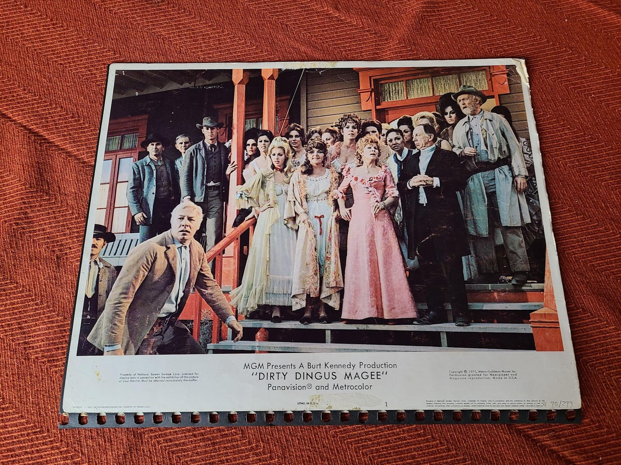 Dirty Dingus Magee 1970 Western Lobby Cards