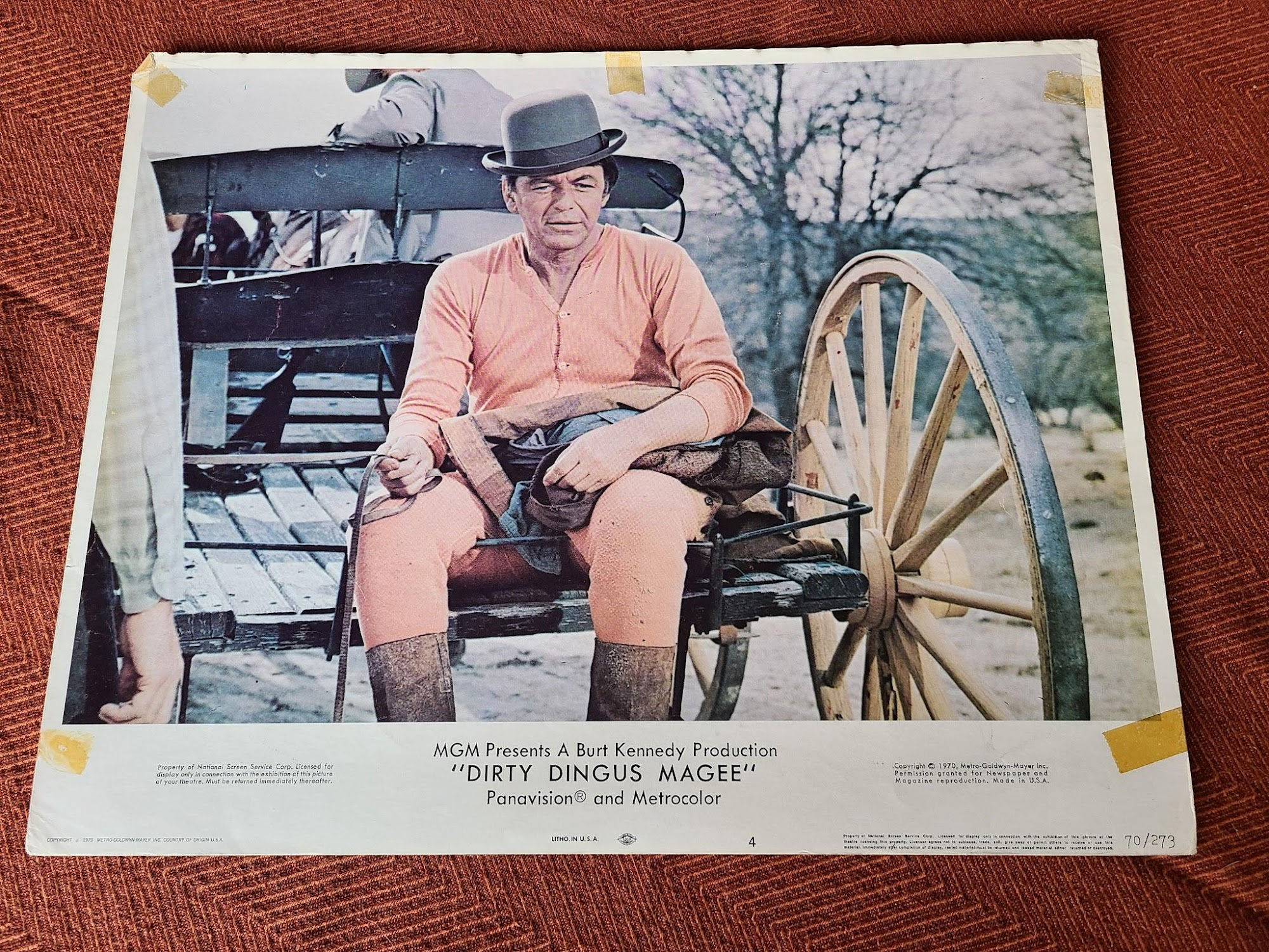 Dirty Dingus Magee 1970 Western Lobby Cards