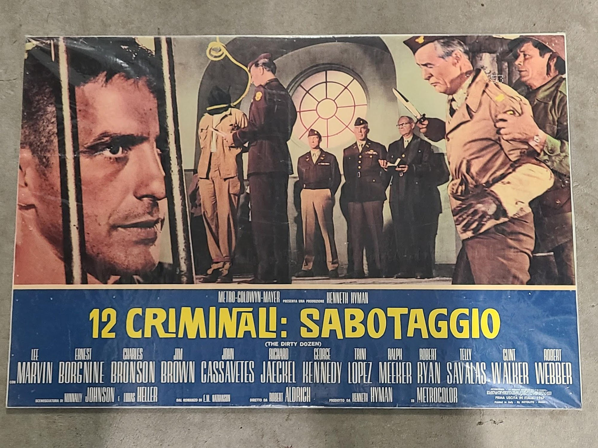 Dirty Dozen 1967 Fotobusta