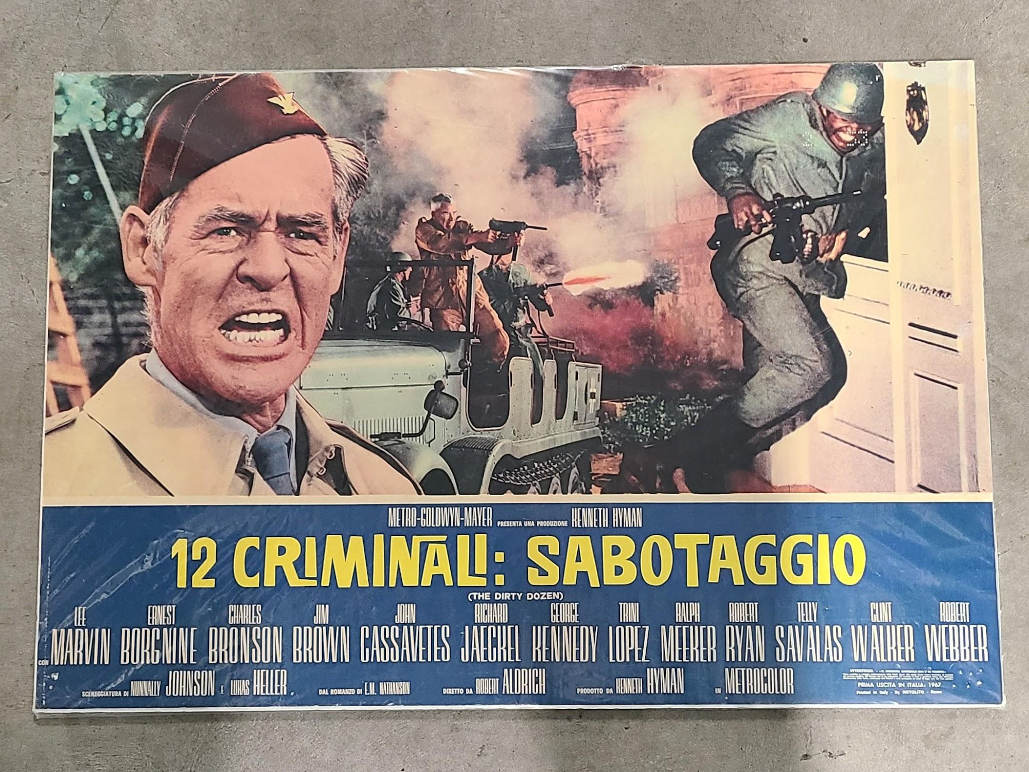Dirty Dozen 1967 Fotobusta