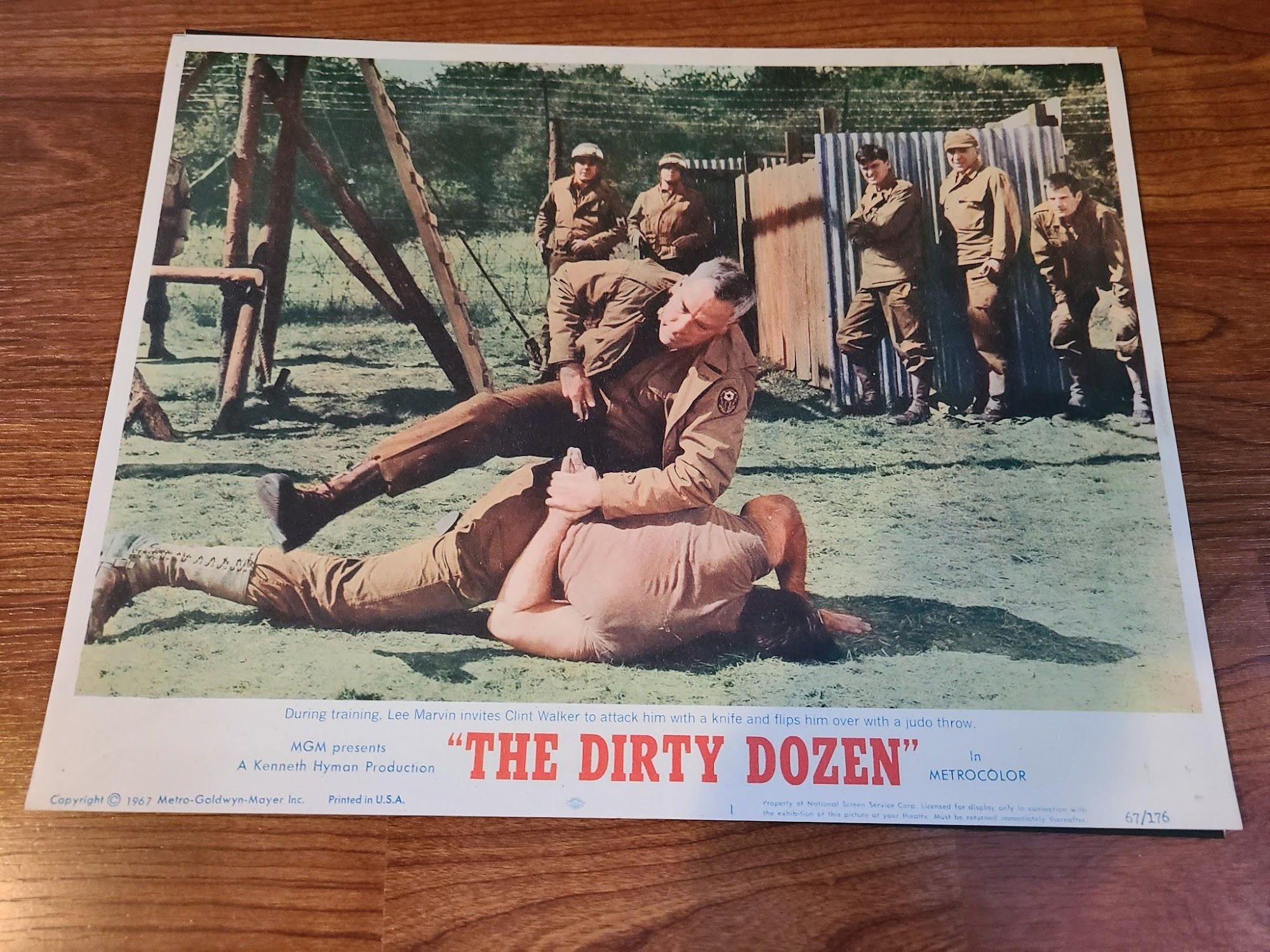 Dirty Dozen 1967 Military/Aviation Lobby Cards
