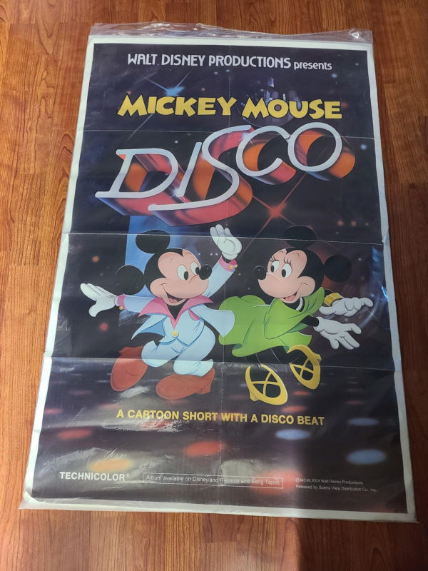 Disco Mickey 1980 1 Sheets/US