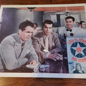 Dive Bomber 1941 Military/Aviation Lobby Cards