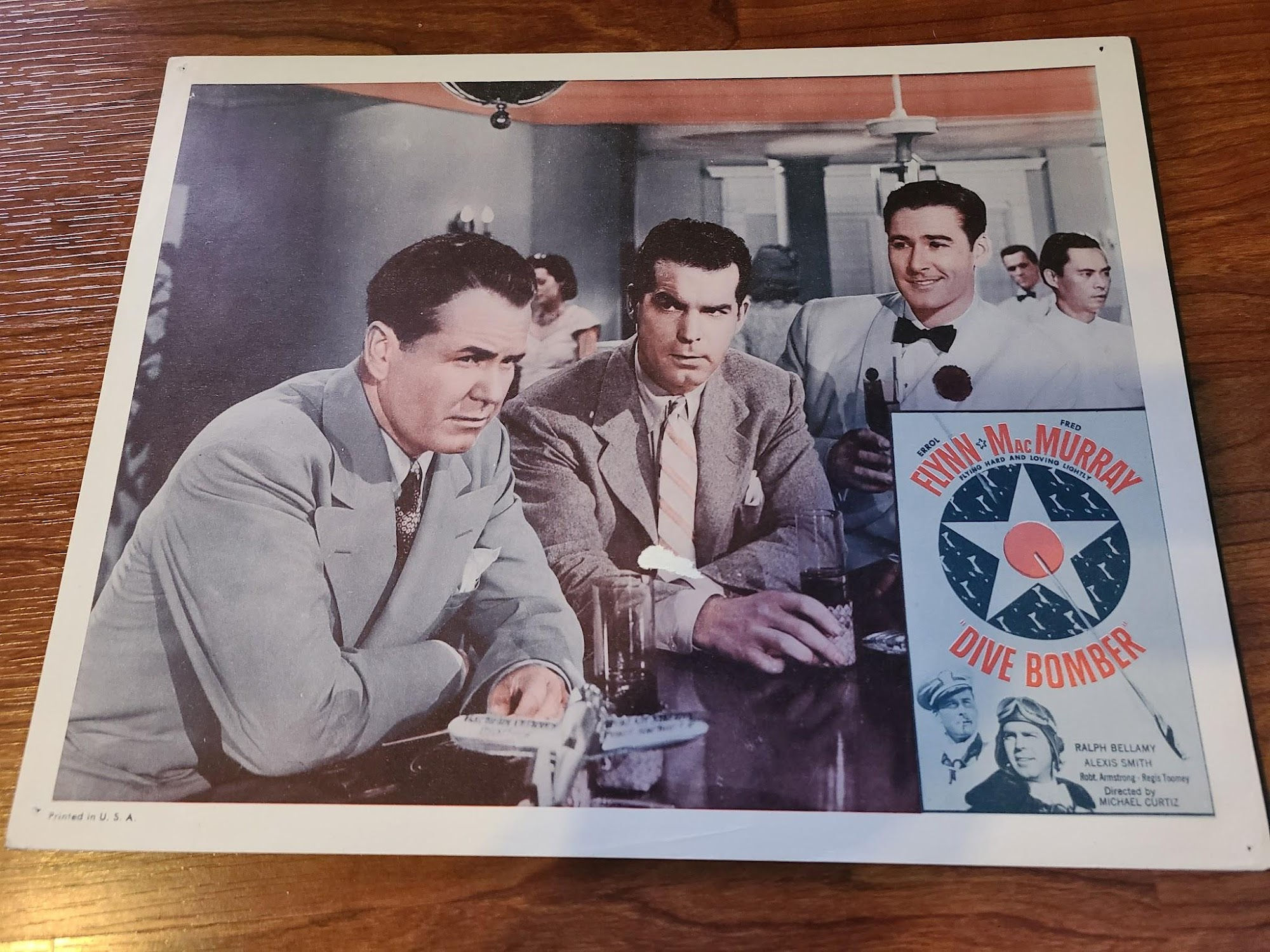 Dive Bomber 1941 Military/Aviation Lobby Cards