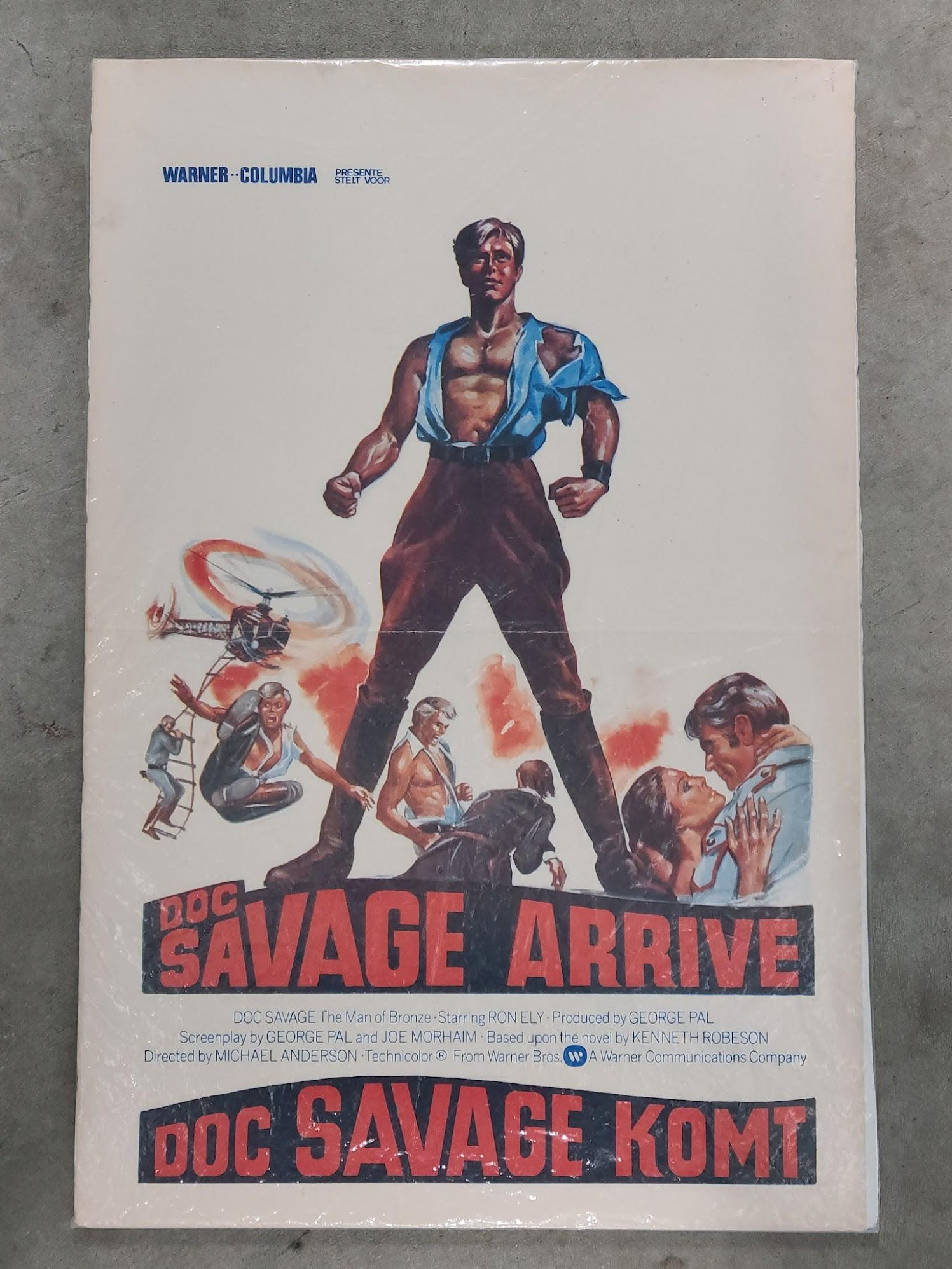 Doc Savage: The Man Of Bronze 1975 Belgium