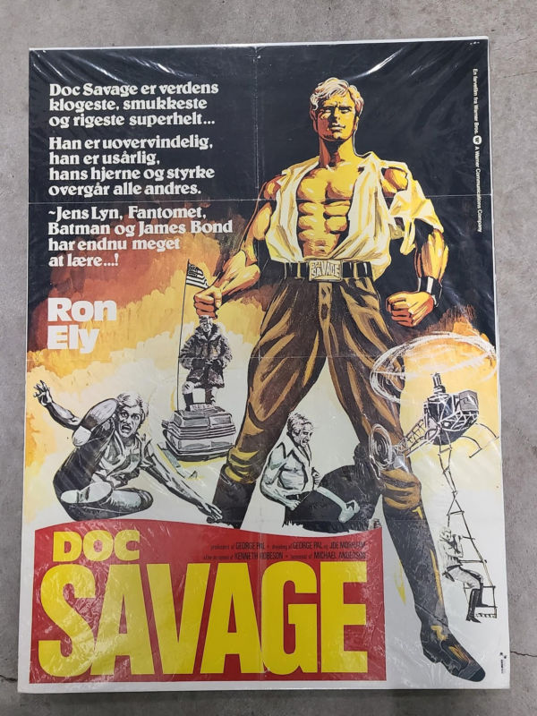 Doc Savage; The Man Of Bronze 1975 Danish
