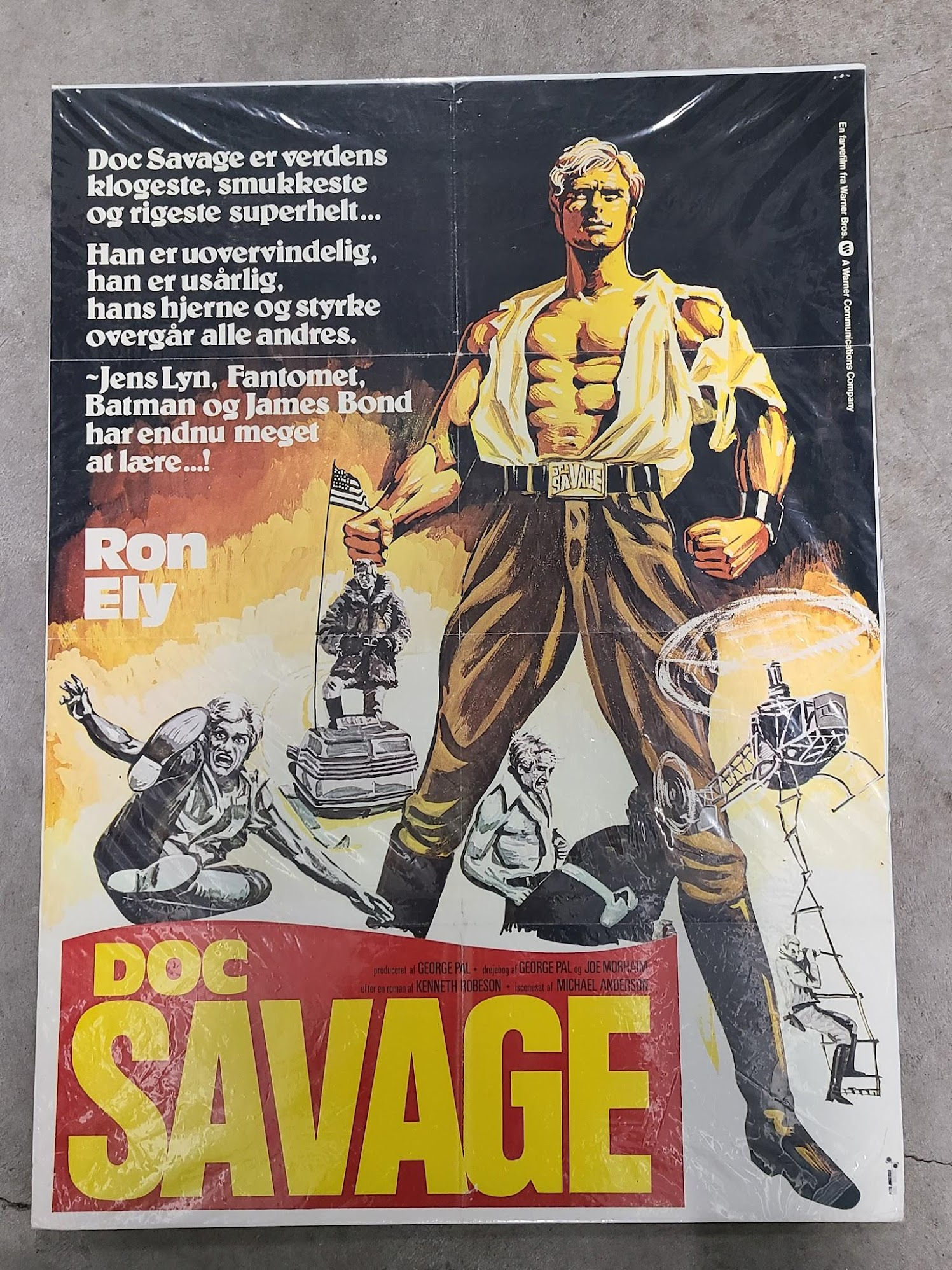 Doc Savage; The Man Of Bronze 1975 Danish