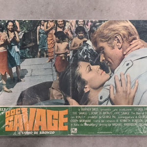 Doc Savage: The Man Of Bronze 1975 Fotobusta