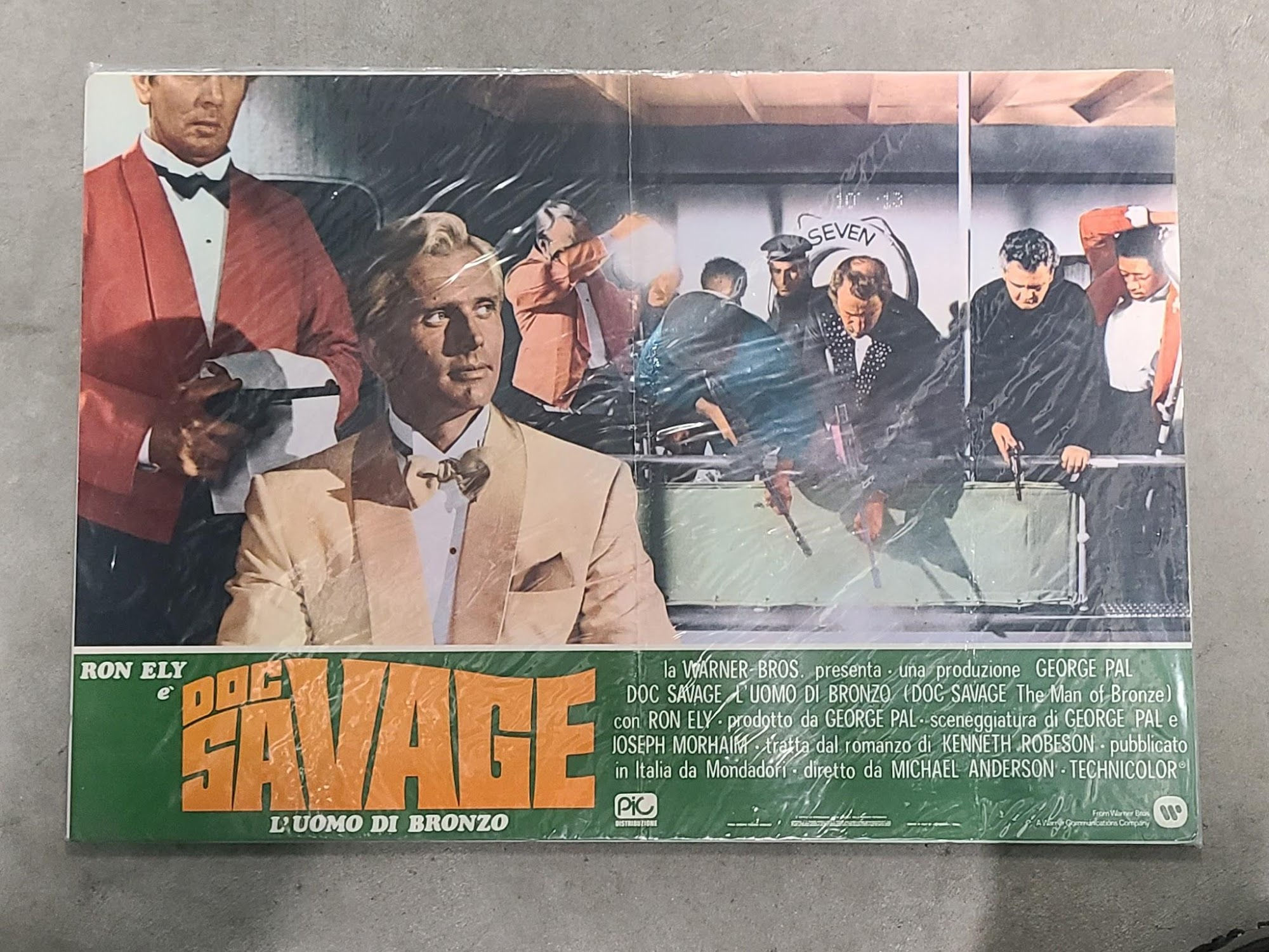 Doc Savage: The Man Of Bronze 1975 Fotobusta