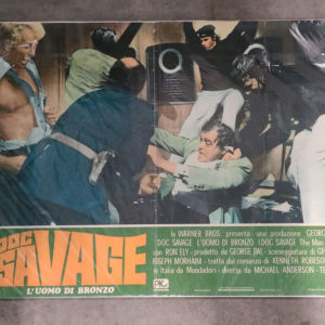 Doc Savage: The Man Of Bronze 1975 Fotobusta