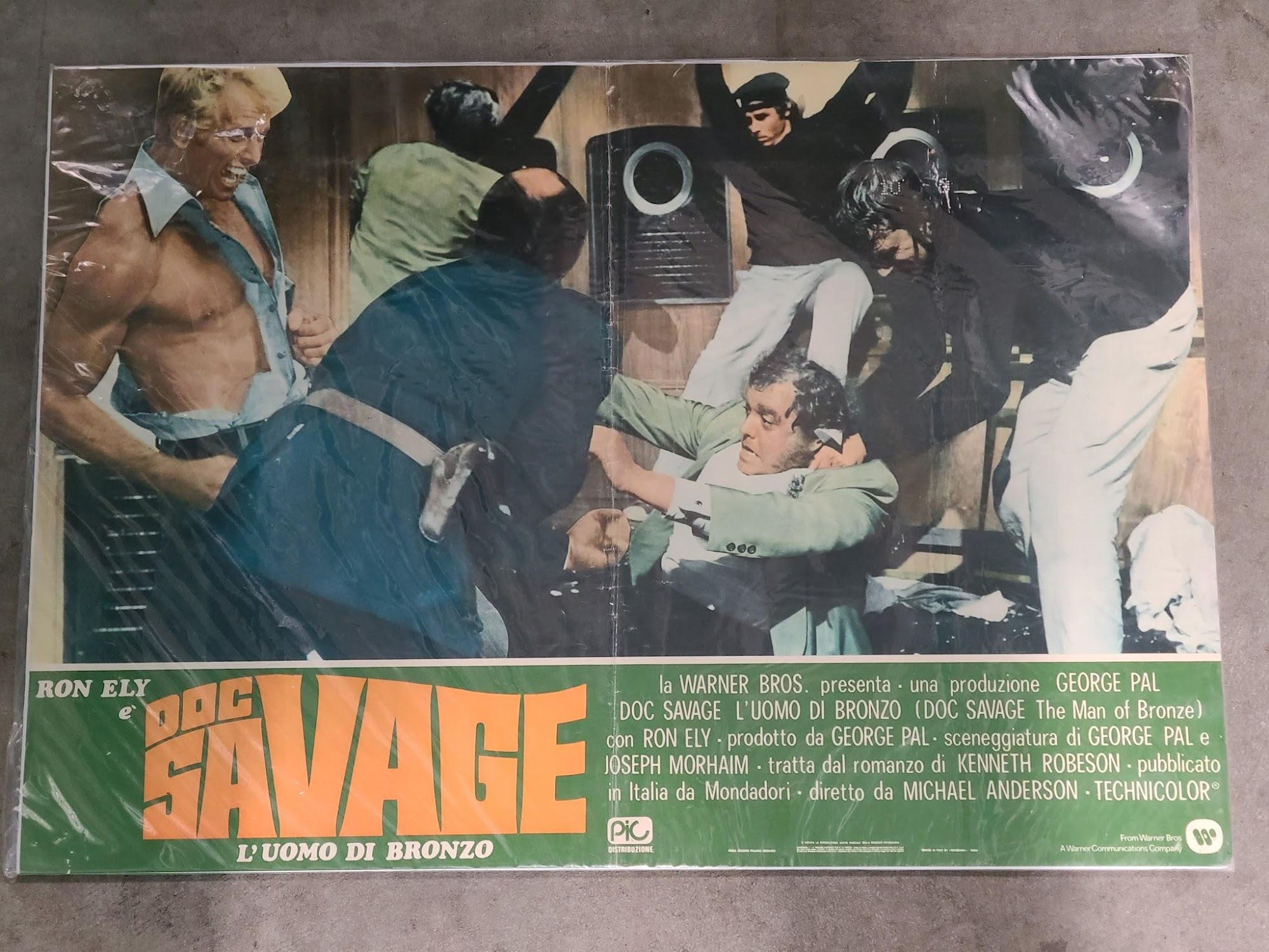 Doc Savage: The Man Of Bronze 1975 Fotobusta