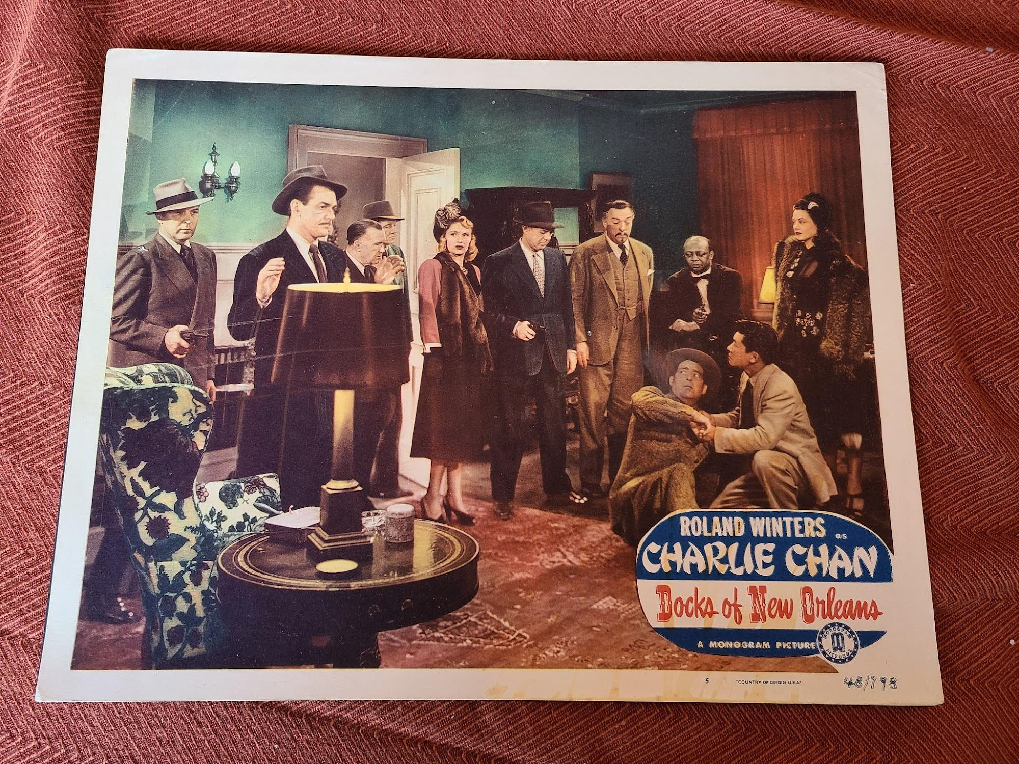 Docks Of New Orleans 1948 General Lobby Cards