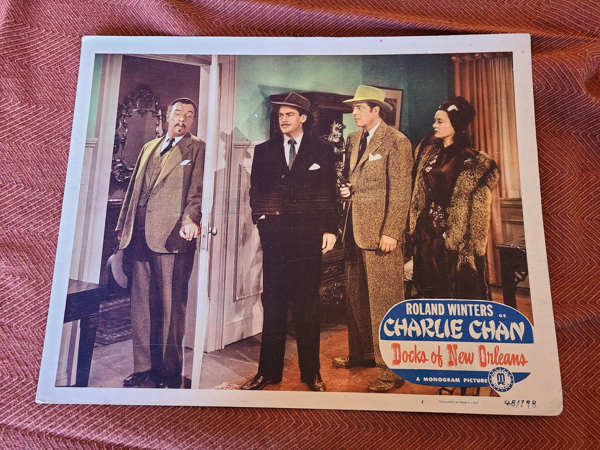 Docks Of New Orleans 1948 General Lobby Cards