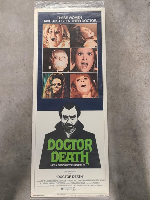 Doctor Death: Seeker Of Souls 1973 Inserts