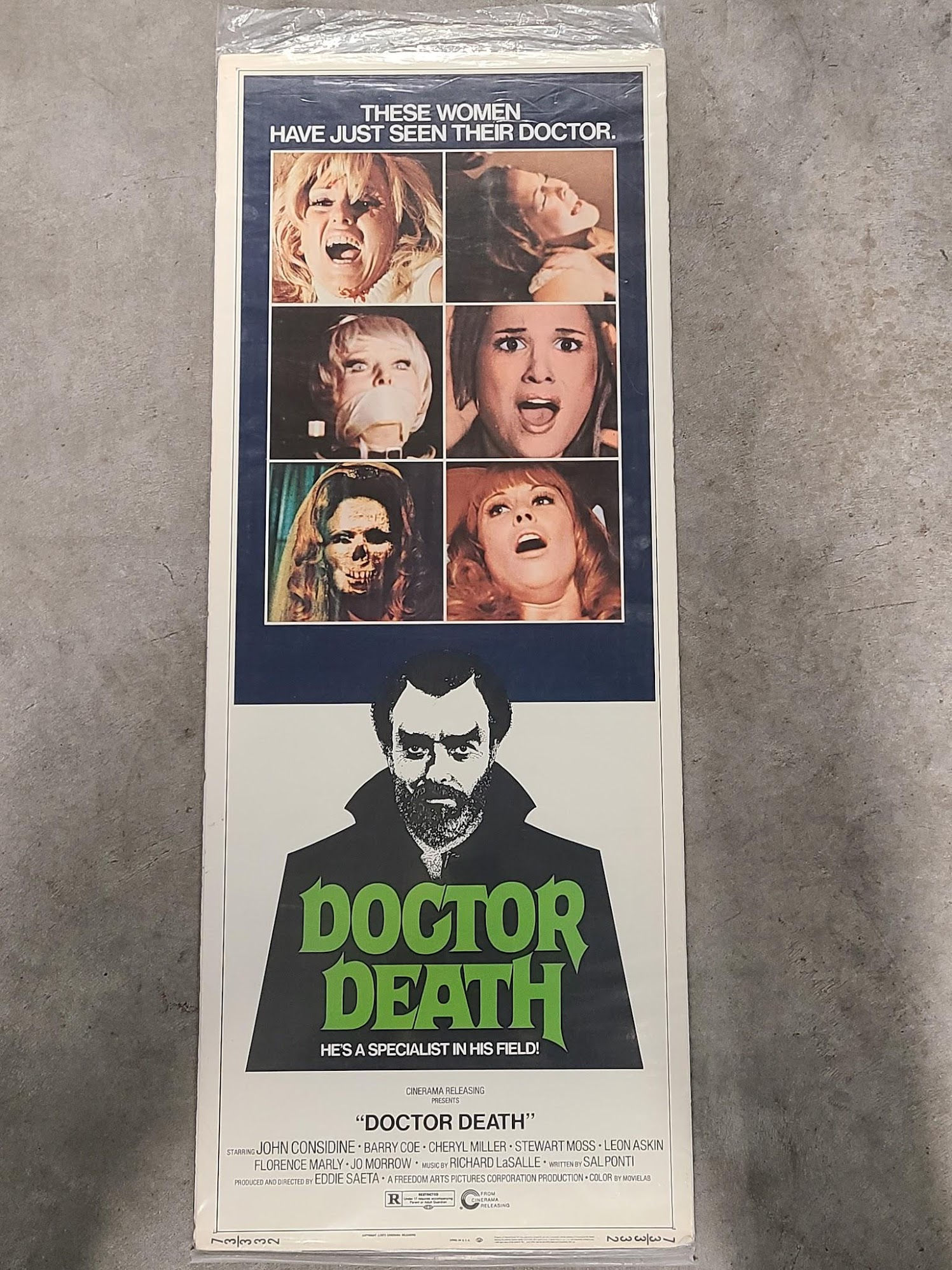 Doctor Death: Seeker Of Souls 1973 Inserts