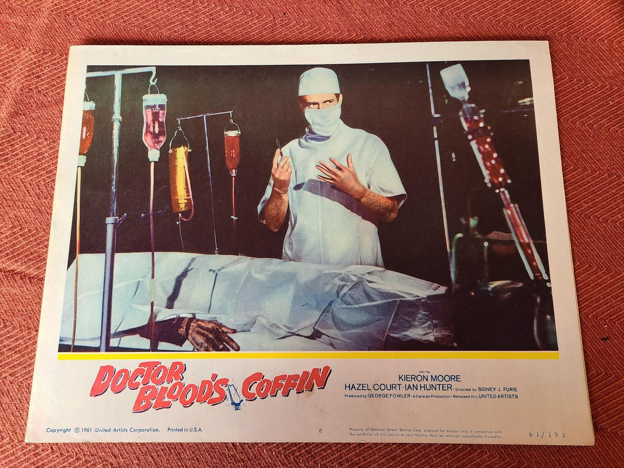 Doctort Blood's Coffin 1961 Scifi/Horror