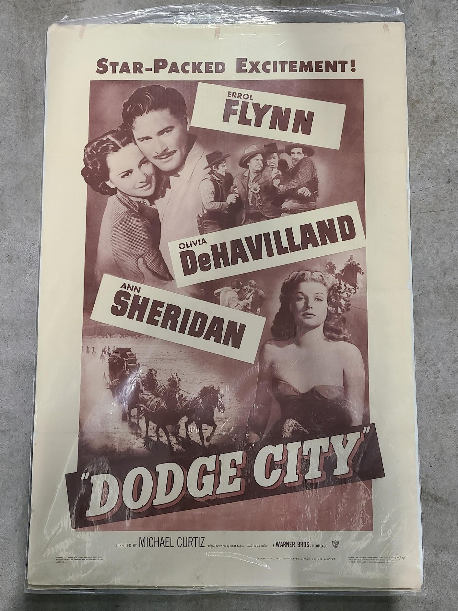 Dodge City 1939 1 Sheets/US